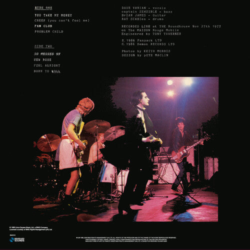 The Damned- Not The Captain's Birthday Party { VINYL LP }