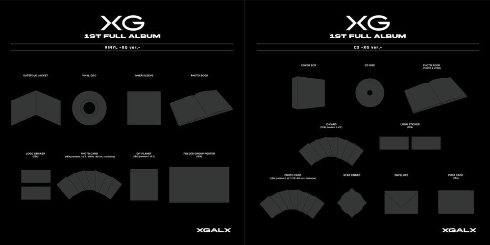XG- Tbd Title/1st Full Album (W/Book) (Gate) (Post) { VINYL LP }