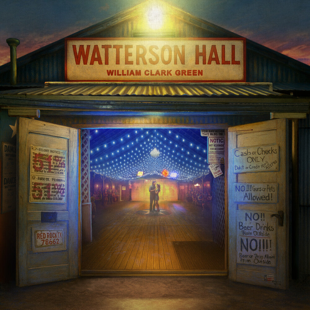 William Clark Green- Watterson Hall (Indie Exclusive, Orange Smoke Vinyl) { VINYL LP }