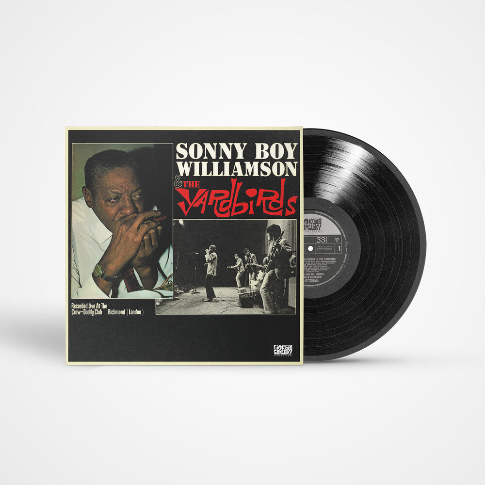 Sonny Williamson Boy / Yardbirds- Recorded Live At The Craw-Daddy Club Richmond { VINYL LP }