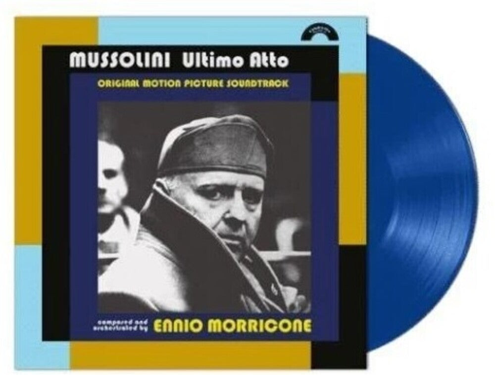 Ennio Morricone (Blue) (Colv) (Ltd) (Ita)- Mussolini Ultimo Atto - O.S.T. - Blue Vinyl (Blue) { VINYL LP }