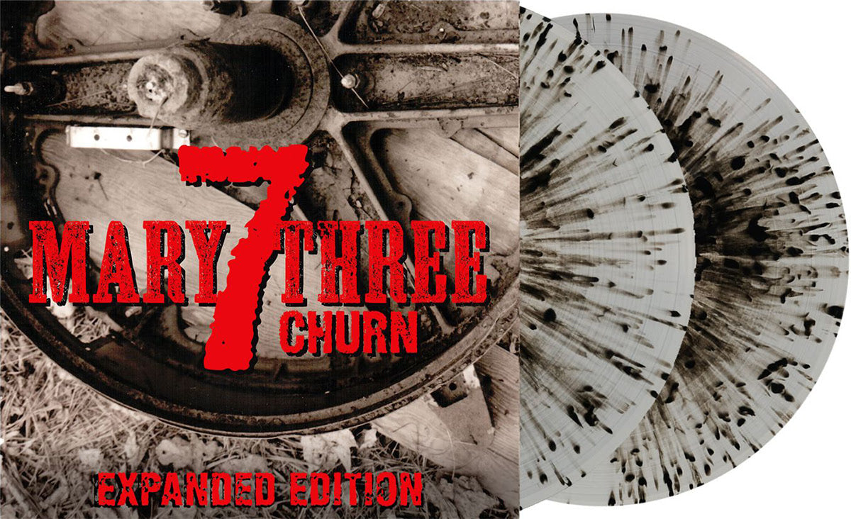 7 Mary Three- Churn (RSD Essential Milky Clear w/ Black Splatter Vinyl) { VINYL LP }