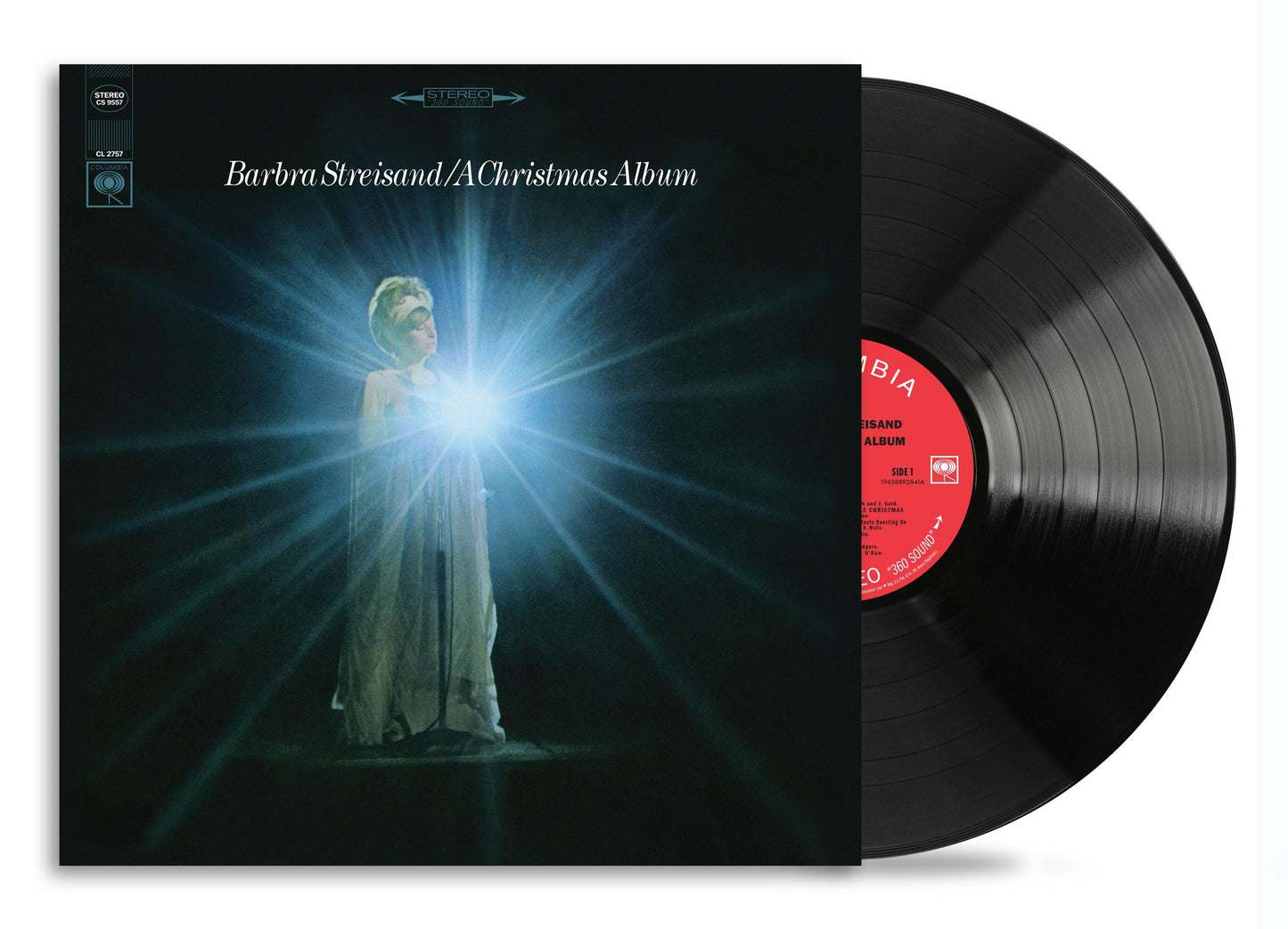 Barbra Streisand- A Christmas Album { VINYL LP }