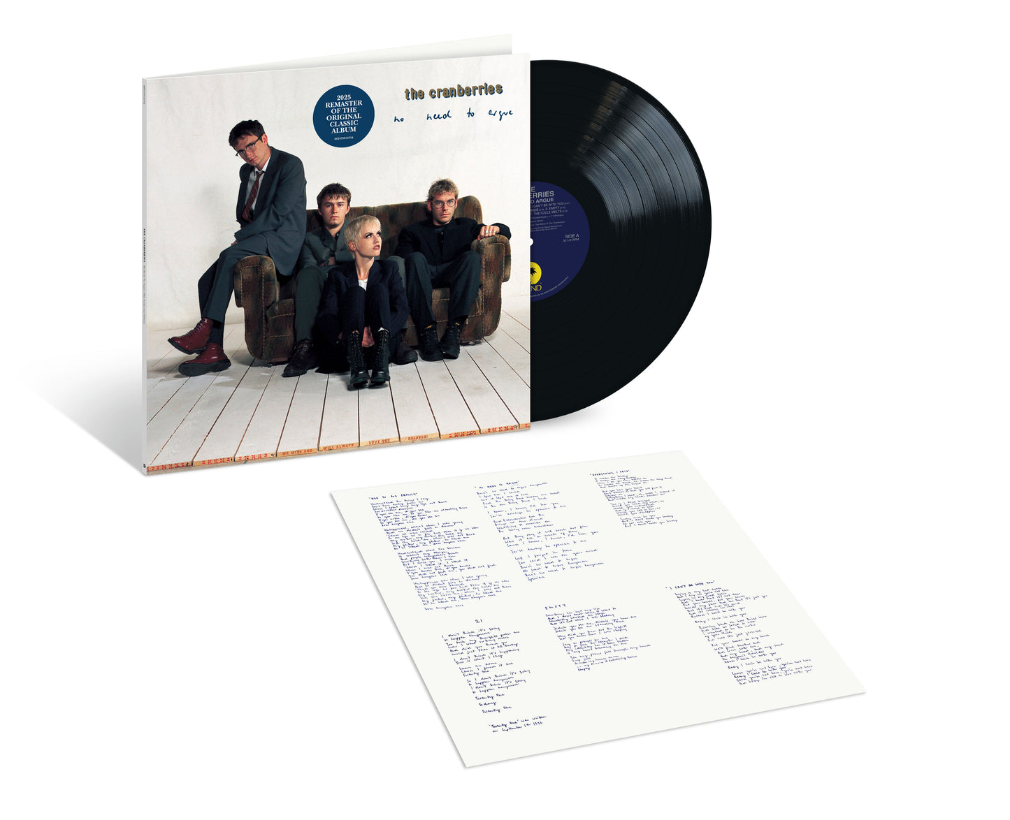 The Cranberries- No Need To Argue (30th Anniversay Remastered Edition) { VINYL LP }
