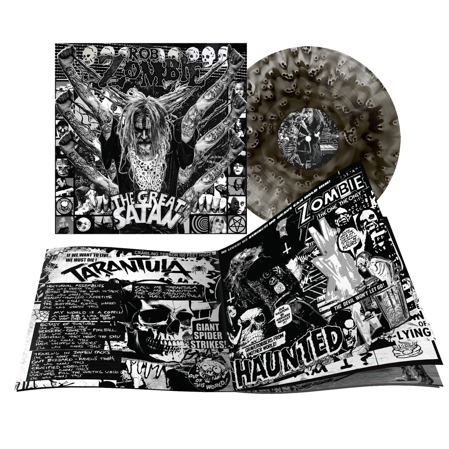 Rob Zombie- The Great Satan (Ghostly Black Vinyl) { VINYL LP }
