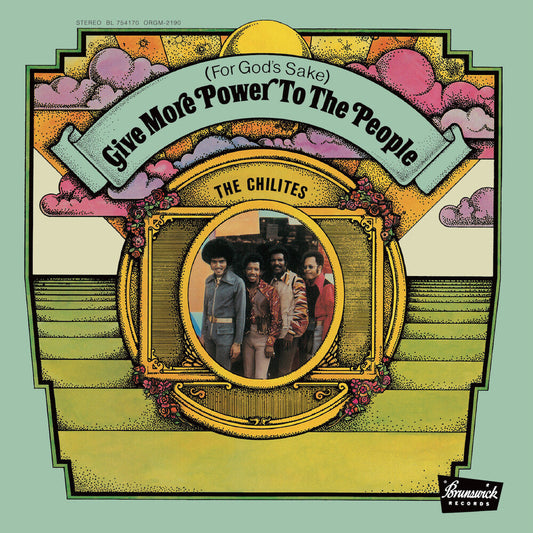 Chi-Lites- For God's Sake Give More Power To The People - Yellow { VINYL LP }