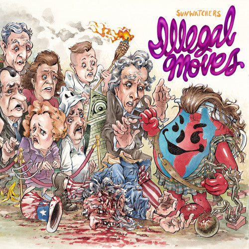 Sunwatchers- Illegal Moves [Blue / Red LP] { VINYL LP }