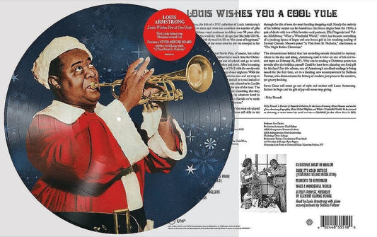 Louis Armstrong- Louis Wishes You a Cool Yule [Limited Edition Picture Disc LP] { VINYL LP }