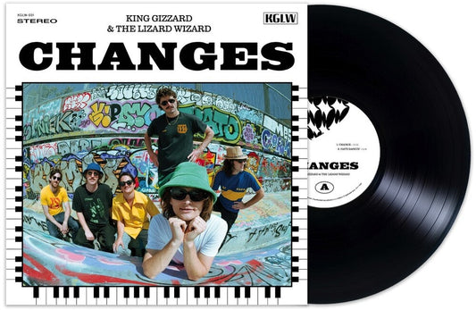 King Gizzard & The Lizard Wizard- Changes [Limited Edition Recycled Black Wax LP] { VINYL LP }