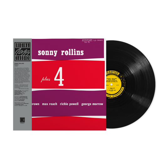 Sonny Rollins- Plus 4 (Original Jazz Classics Series) - [180g LP] { VINYL LP }