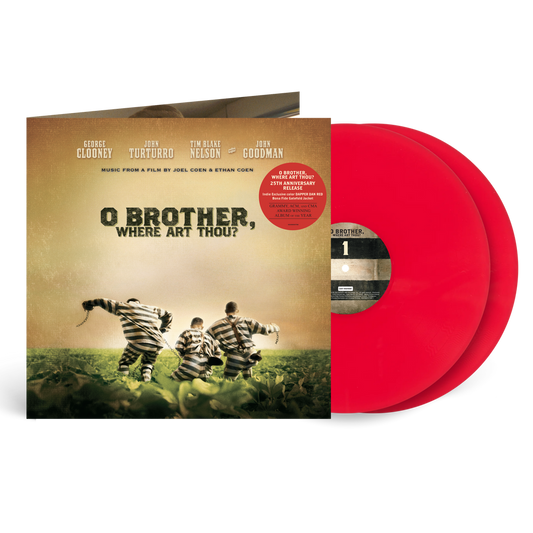 O Brother, Where Art Thou? (Original Motion Picture Soundtrack) - 25th Anniversary [Indie Exclusive Dapper Dan Red] { VINYL LP }