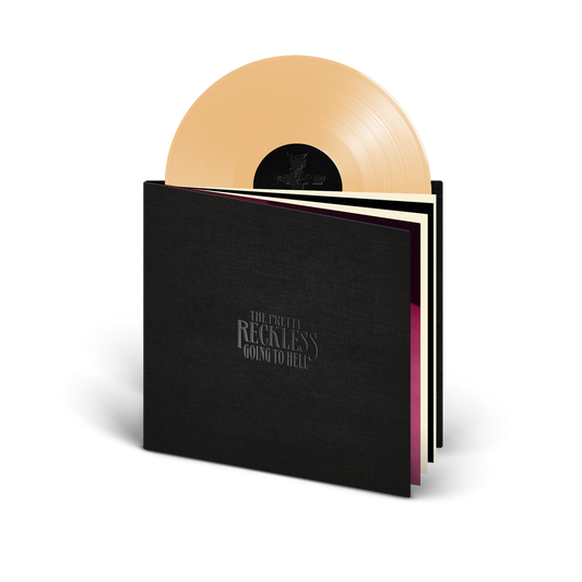 The Pretty Reckless- Going To Hell 10th Anniversary Coffee Table Book + LP [Hardback Coffee Table Book + Opaque Beige Vinyl] { VINYL LP }