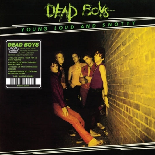 Dead Boys- Young, Loud & Snotty { VINYL LP }