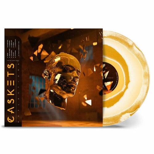 Caskets- Reflections - Corona Orange & White Colored Vinyl { VINYL LP }