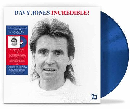 Davy Jones-  Incredible! - 180gm Blue Vinyl [Import] { VINYL LP }