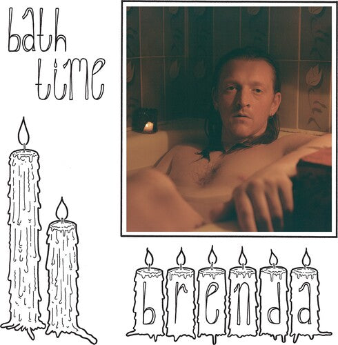 Brenda- Bath Time - Orange/Blue { VINYL LP }
