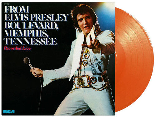 Elvis Presley- From Elvis Presley Boulevard Memphis - Limited 180-Gram Orange Colored Vinyl { VINYL LP }