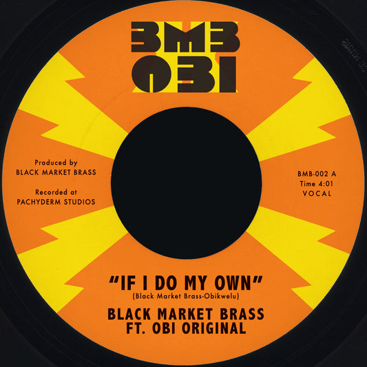 Black Market Brass- If I Do My Own / I No Be (Colonizer) [Colored Vinyl] { VINYL LP }