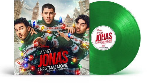 Jonas Brothers- A Very Jonas Christmas Movie (Original Soundtrack) [Emerald LP] (DAMAGED) { VINYL LP }