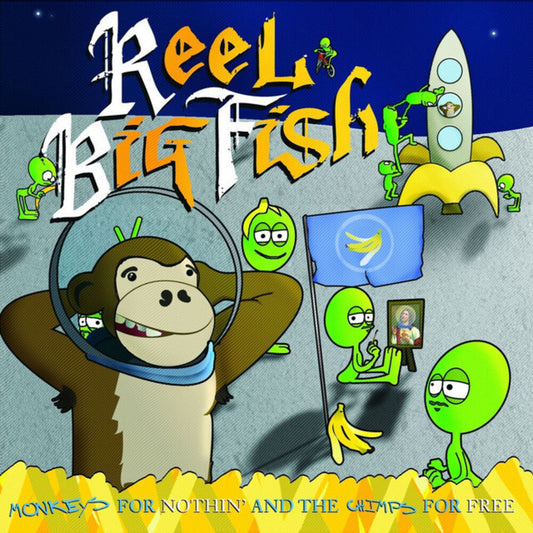 Reel Big Fish- Monkeys For Nothin' & Chimps For Free (Alien Explosion Colored Vinyl) { VINYL LP }