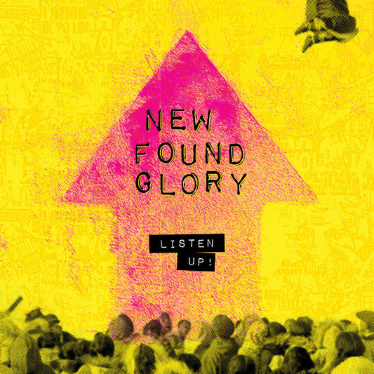 New Found Glory- Listen Up! [Tropical Sunset Deluxe Marble LP] { VINYL LP }