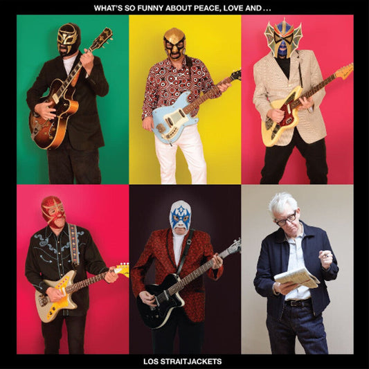 Los Straitjackets- What's So Funny About Peace, Love and Los Straitjackets { VINYL LP }