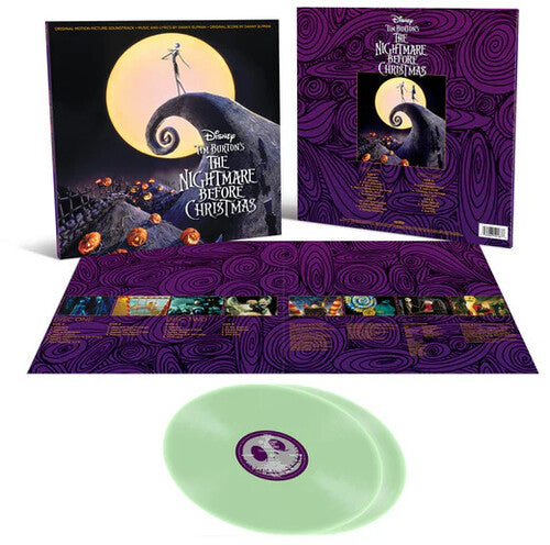 Danny Elfman- Nightmare Before Christmas (Original Soundtrack) - Limited 'Glow In The Dark' Colored Vinyl [Import] (Limited Edition, Colored Vinyl, United Kingdom - Import) { VINYL LP }