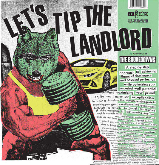 Brokedowns- Let's Tip The Landlord { VINYL LP }
