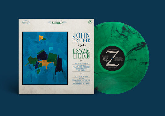 John Craigie- I Swam Here [Indie Exclusive] Green [Colored Vinyl] (Grn) [Limited Edition] [Indie Exclusive] { VINYL LP }