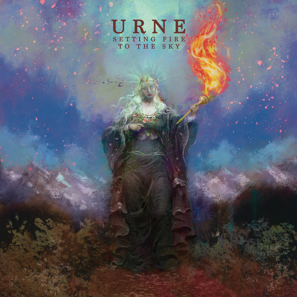 URNE- Setting Fire To The Sky [Colored Vinyl] (Trq) { VINYL LP }