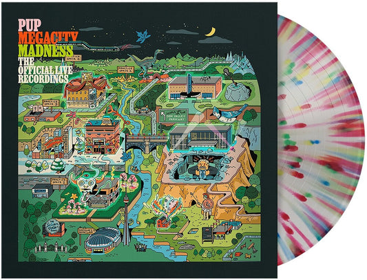 Pup- Megacity Madness (The Official Live Recordings) [Multicolor Splatter LP] { VINYL LP }
