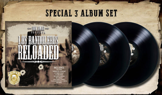 Don Omar- Bandoleros Reloaded { VINYL LP }