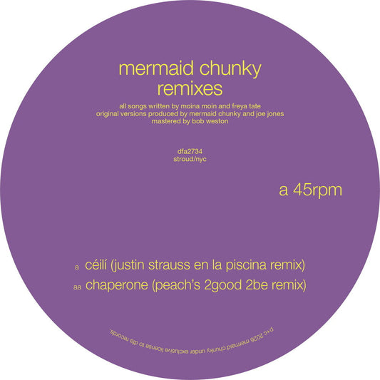 Mermaid Chunky- Remixes { VINYL LP }