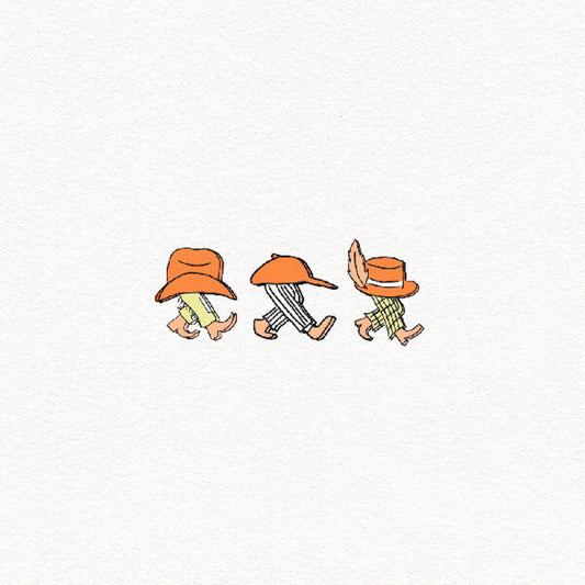 Bad Bad Hats- Walkman (Limited Edition Cloudy Orange Crush Vinyl) { VINYL LP }