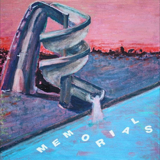 Memorials- Memorial Waterslides (Blue) [Colored Vinyl] [Download Included] { VINYL LP }