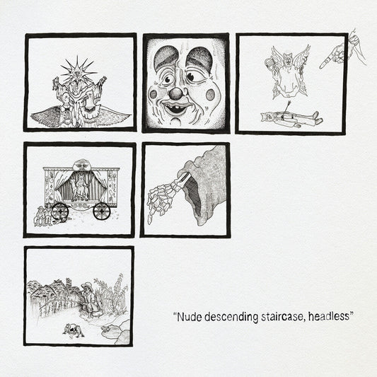 Teen Suicide- Nude Descending Staircase Headless - Gray [Colored Vinyl] { VINYL LP }