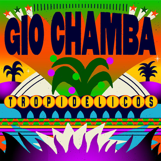 Gio Chamba- Tropidelicos [Mango Viper Swirl] { VINYL LP }