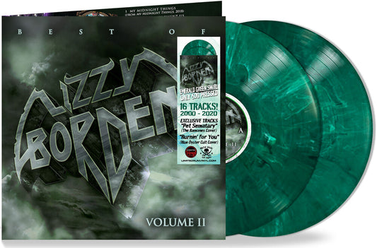 Lizzy Borden- Best Of Lizzy Borden Vol 2 - Green [Colored Vinyl] [Deluxe] { VINYL LP }