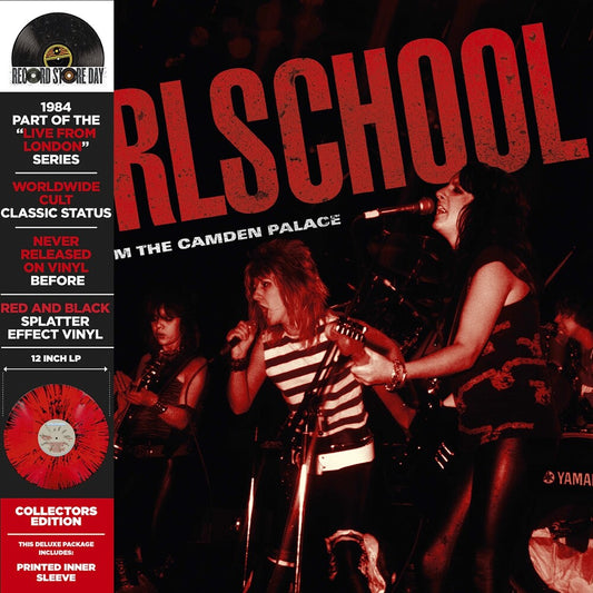 Girlschool- Live From The Camden Palace - Red [Colored Vinyl] [Deluxe] { VINYL LP }