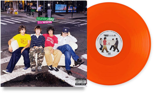Laundry Day- Earworm - Neon Orange [Colored Vinyl] (Org) { VINYL LP }