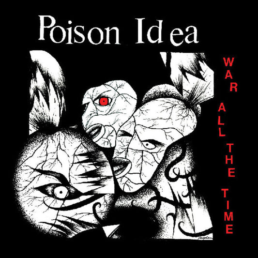 Poison Idea- War All The Time - Opaque Green Vinyl { VINYL LP }