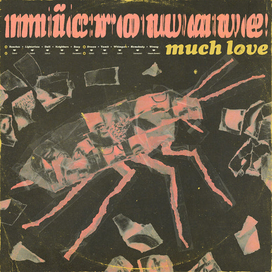 Microwave- Much Love (10 Year An.) Clear Pink Swirl [Clear Vinyl] { VINYL LP }