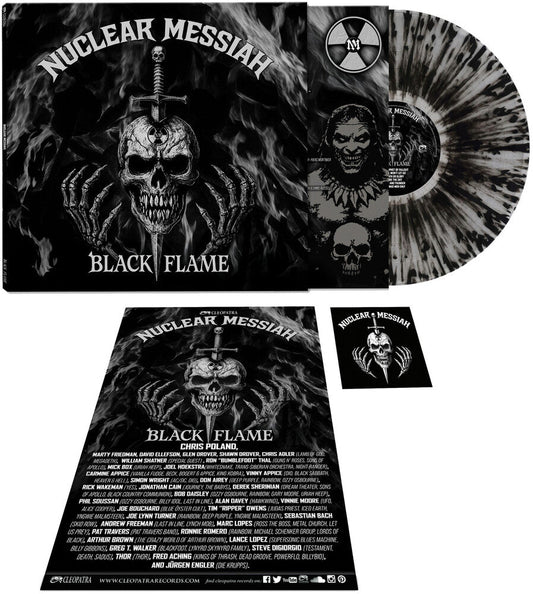 Nuclear Messiah- Black Flame [CLEAR/SILVER/BLACK SPLATTER] { VINYL LP }