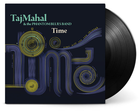 Taj Mahal & The Phantom Blues Band- Time { VINYL LP }
