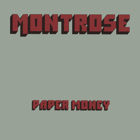 Montrose- Paper Money Featuring Sammy Hagar [Clear Vinyl] (Grn) { VINYL LP }