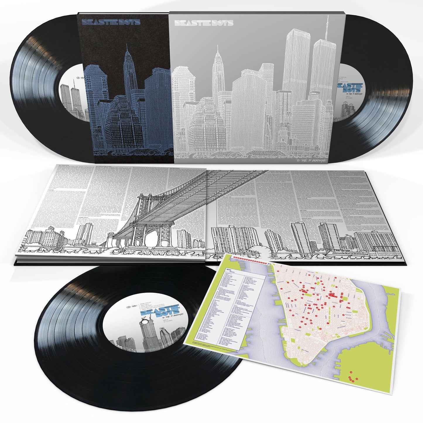 Beastie Boys- To The 5 Boroughs (3LP Deluxe Edition) { VINYL LP }