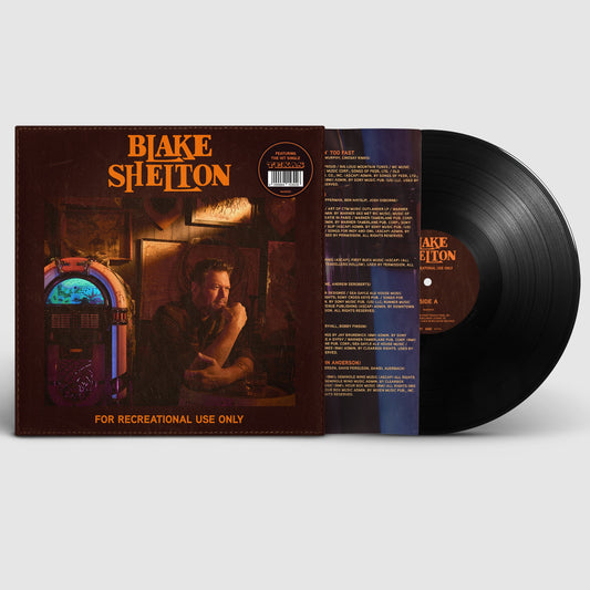 Blake Shelton- For Recreational Use Only { VINYL LP }