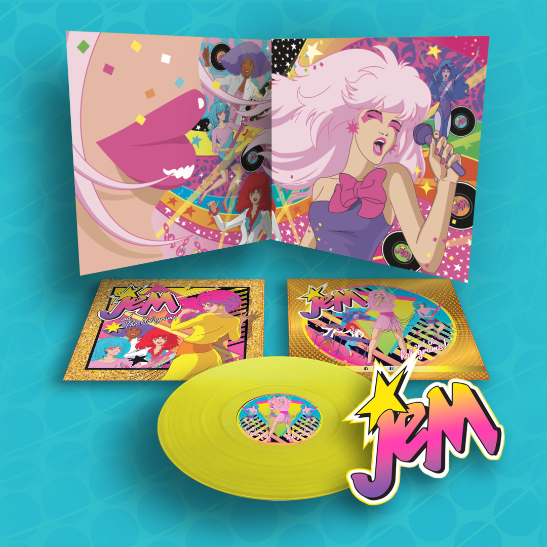 Jem And The Holograms Soundtrack (Deluxe) (DAMAGED) { VINYL LP }