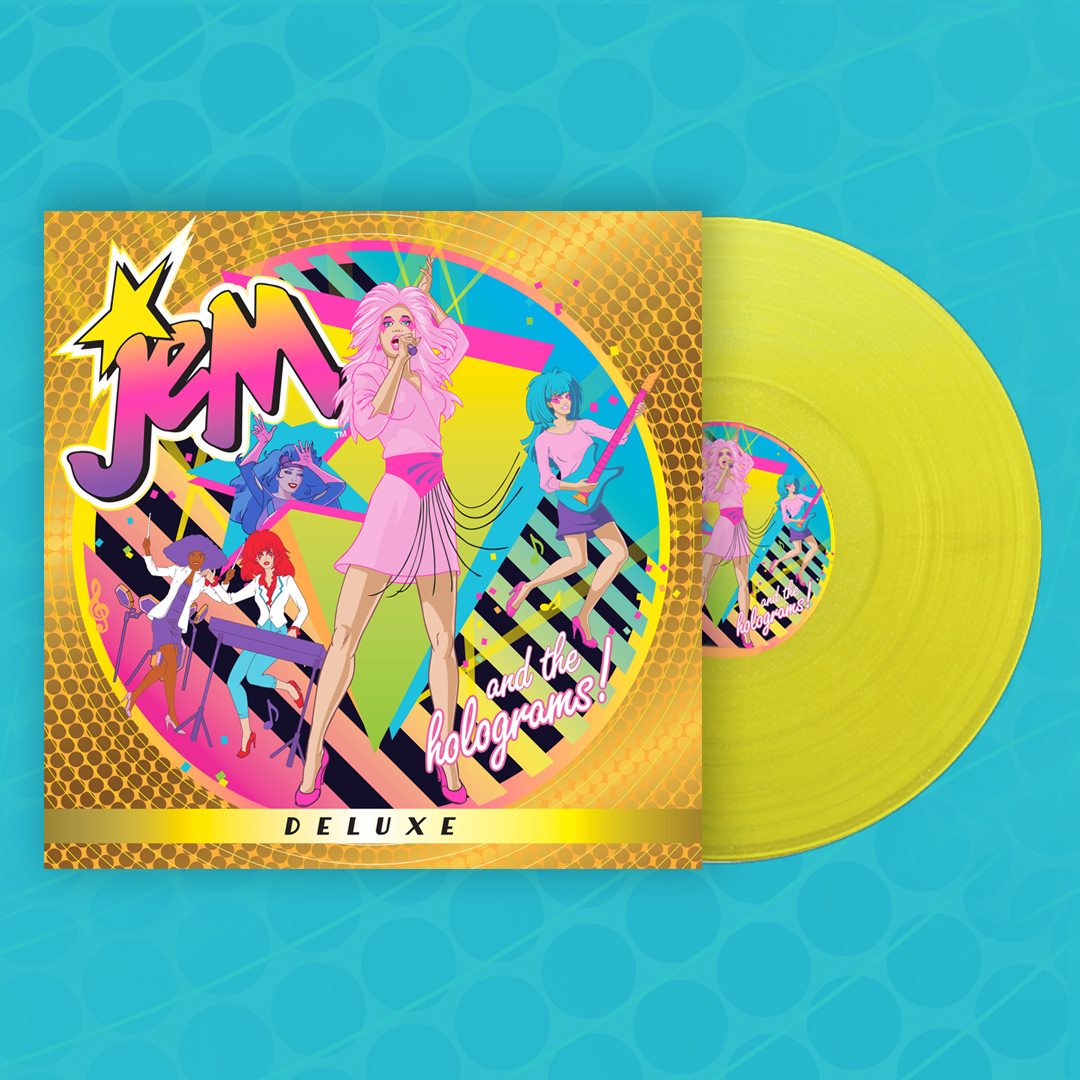 Jem And The Holograms Soundtrack (Deluxe) (DAMAGED) { VINYL LP }
