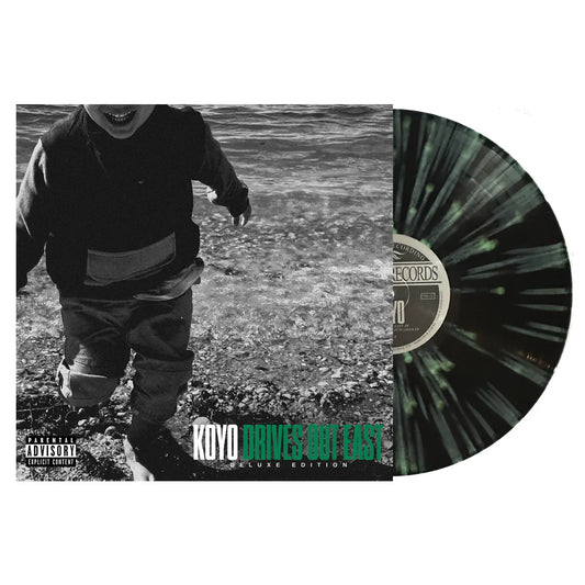 Koyo- Drives Out East Deluxe Edition (Black Ice w/Green Splatter Vinyl) { VINYL LP }